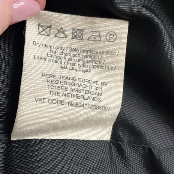 Pepe Jeans TwentyTwelve Asymmetric Wool Coat - Picture 7 of 7